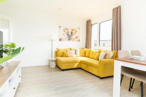 Posezení v ubytování Idyllische Ferienwohnung am Schaalsee - Natur und Erholung pur