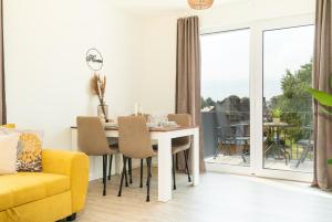 Posezení v ubytování Idyllische Ferienwohnung am Schaalsee - Natur und Erholung pur