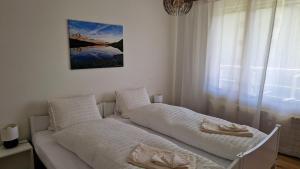 Llit o llits en una habitació de Sonnenzauber