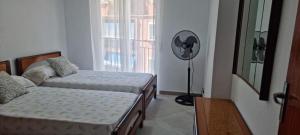 Postel nebo postele na pokoji v ubytování Habitación Doble a 100 m de la Playa