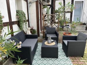 Posezení v ubytování Gîte au Giessen - 1er étage