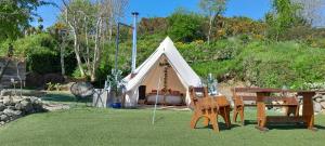 Zahrada ubytování Fairy Fort at Rosemount Glamping
