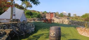 Zahrada ubytování Fairy Fort at Rosemount Glamping + 16 fotografií