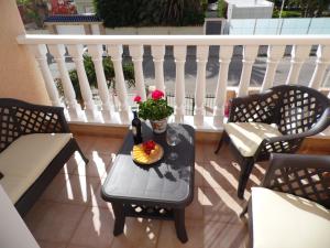 Balkón alebo terasa v ubytovaní La Zenia Holiday Home