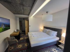 Postel nebo postele na pokoji v ubytování USTROŃ RESIDENCE by VillaOlimpijska2