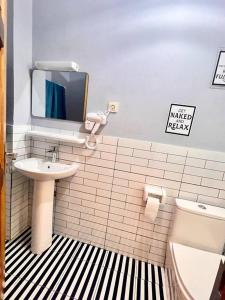 Ένα μπάνιο στο Residence Ethan Nji - Amazing loft