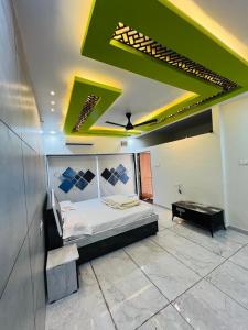 Katil atau katil-katil dalam bilik di Rudraksh Homestay