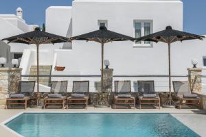 Bazén v ubytování Paliomylos Spa Hotel nebo v jeho okolí