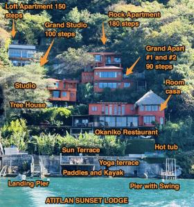 山林小屋周边自然景观