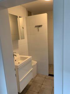 Koupelna v ubytování Haus Brunner