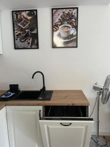 Kuchyňa alebo kuchynka v ubytovaní BTS Apartaments - Apartamenty Blisko Morza