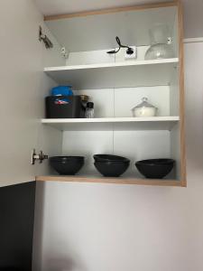 Kuchyňa alebo kuchynka v ubytovaní BTS Apartaments - Apartamenty Blisko Morza