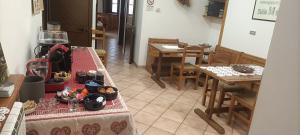 Posezení v ubytování B&B Bourg