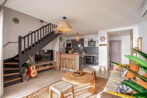 Kuchyň nebo kuchyňský kout v ubytování Exceptionnel ! Appartement 2 chambres vue sur le lagon