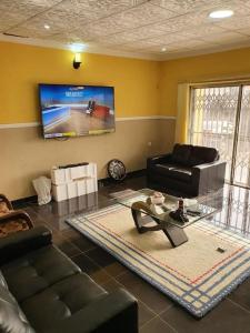 Posezení v ubytování Modern 5Bed 4Bath Gated House