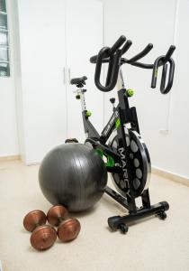 Fitness centrum a/nebo fitness zařízení v ubytování Apartamento Los Anturios en Puerto Plata Bayardo