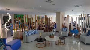 Posezení v ubytování Hotel Puerto Limón CR
