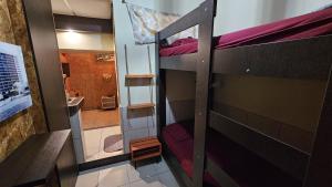 Postel nebo postele na pokoji v ubytování Villa de María