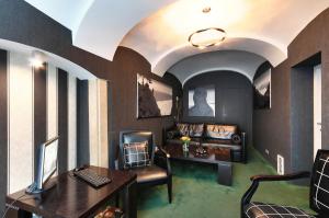 Posezení v ubytování SKARITZ Hotel & Residence