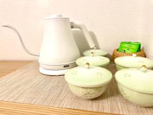 Koffie- en theefaciliteiten bij 吉房民宿 YOSHIFUSA House 晴空塔徒步圈 整栋出租