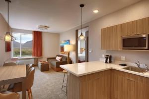 Kuhinja oz. manjša kuhinja v nastanitvi SpringHill Suites by Marriott Moab