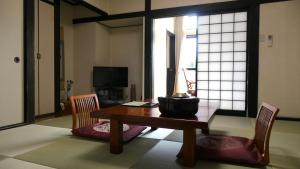TV/Unterhaltungsangebot in der Unterkunft 白水温泉竹の倉山荘