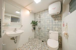 Koupelna v ubytování Hanoi-Oi Homestay Trang Tien