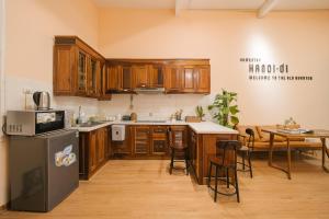 Kuchyň nebo kuchyňský kout v ubytování Hanoi-Oi Homestay Trang Tien + 26 fotografií