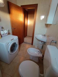 Koupelna v ubytování Studio Apartman Totus Tuus