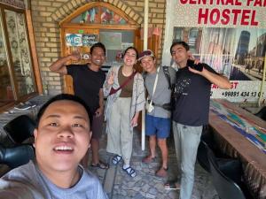 Gæster der bor på Central Park Hostel