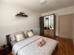 Postel nebo postele na pokoji v ubytování Aurora + 19 fotografií