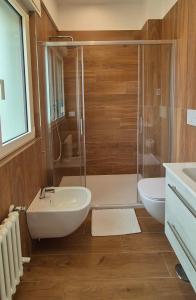 Koupelna v ubytování B&B Il Pittore del Mare