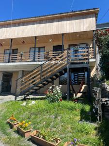 Zahrada ubytování Guesthouse Relax in Kazbegi
