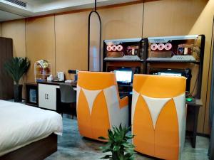 Köök või kööginurk majutusasutuses 王子电竞酒店