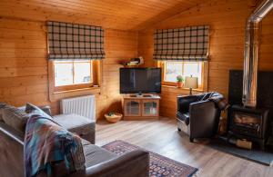 TV a/nebo společenská místnost v ubytování Saplinbrae Hotel and Lodges