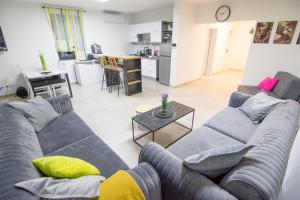 Η κουζίνα ή μικρή κουζίνα στο Villa Lea
