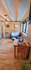 Postel nebo postele na pokoji v ubytování Studio type chalet