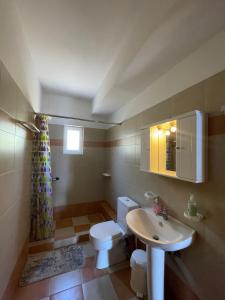 Koupelna v ubytování Tasos Manaritsas Rooms
