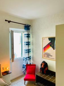 Posezení v ubytování Echoes room 20 minuti dal centro di Firenze