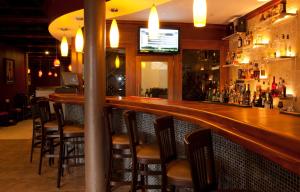 Lounge nebo bar v ubytování Sandy Haven Resort