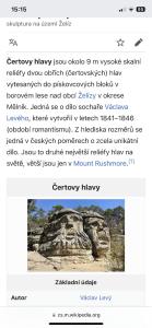 Foto sihtkohas Želízy asuva majutusasutuse Chata Čertovy hlavy galeriist