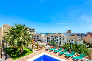 Πισίνα στο ή κοντά στο Villa Chispita & Sevilla Torreblanca