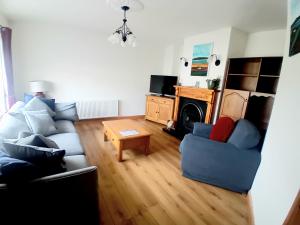 Posezení v ubytování Comfortable House