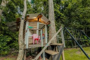 Zahrada ubytování Villa Eco Alpina