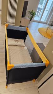 Postel nebo postele na pokoji v ubytování Attico Vista Mare