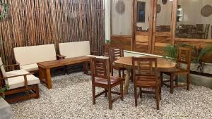 Posezení v ubytování Roots inn