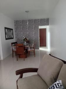 Et opholdsområde på Apto praia do forte