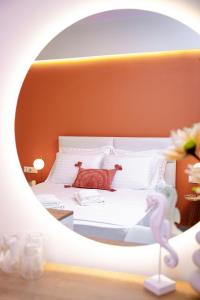 Posteľ alebo postele v izbe v ubytovaní Hotel Ilion