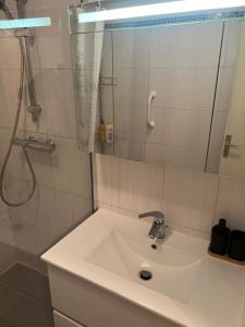 Koupelna v ubytování Champion suites