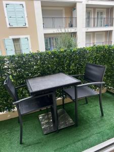Patio nebo venkovní prostory v ubytování Champion suites